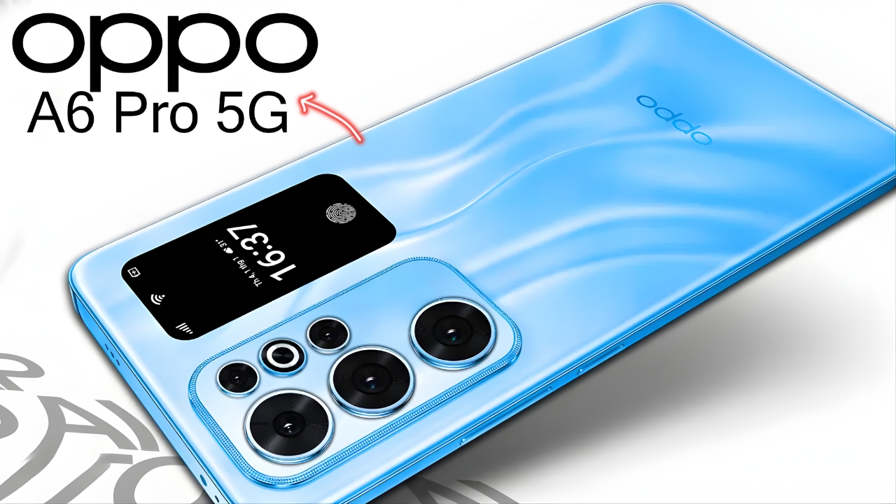 Oppo A6 Pro 5G Launches With 7000mAh Battery and 80W Fast Charging