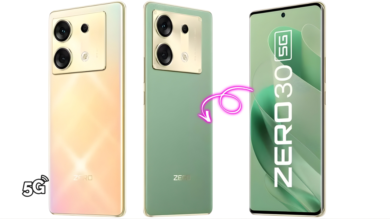 Infinix Zero 30 5G Launched With 144Hz Curved AMOLED and 108MP OIS Camera
